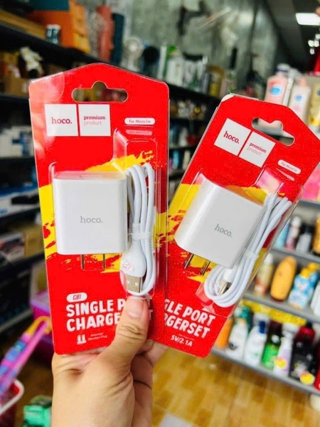 Bộ Sạc Nhanh 2.1A C81 Chính Hãng Cho Micro (4)