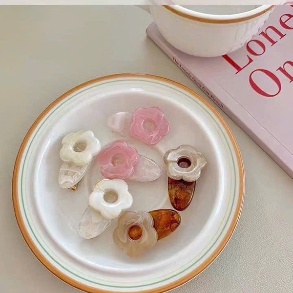 SET 2 KẸP OVAL HOA VÂN XÀ CỪ TIỂU THƯ (1)
