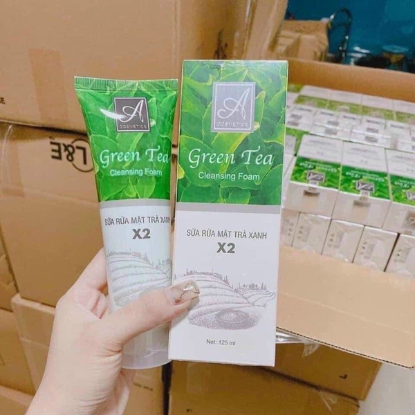 SỮA RỬA MẶT TRÀ XANH X2 C.HÃNG LẺ CTY 220K (C.K10)