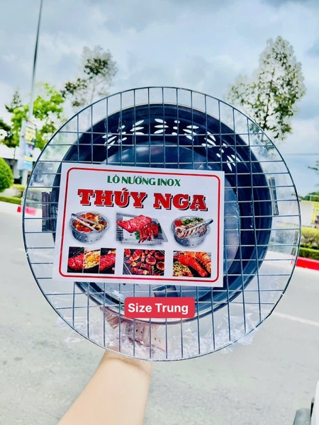 Lò Bếp Nướng Than Trung Thuý Nga Tròn (5)