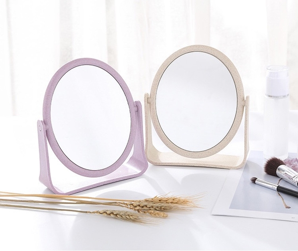 Gương Trang Điểm Lúa Mạch Hình Tròn (2)