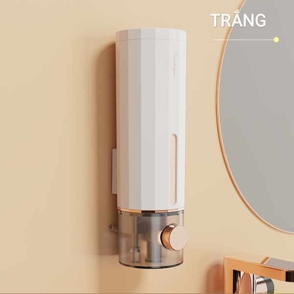 Hộp đựng sữa tắm, dầu gội, nước rửa tay , Rửa Chén nhấn nút dán tường  (6)