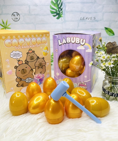 QUẢ TRỨNG BÍ ẨN LABUBU & CAPYBARA (0.5)