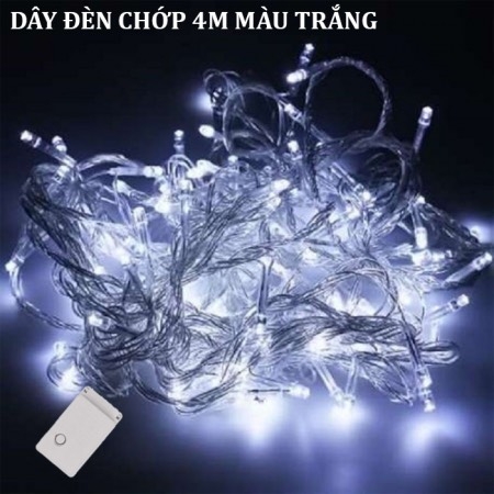 DÂY ĐÈN LED 4 MÉT TRANG TRÍ NHIỀU MÀU - TÍM - XANH LÁ-XANH DƯƠNG-ĐỎ-VÀNG-TRẮNG (2)