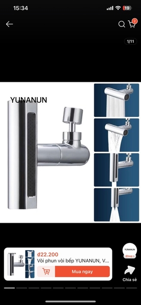 ĐẦU VÒI RỬA CHÉN INOX 4 CHẾ ĐỘ (6)