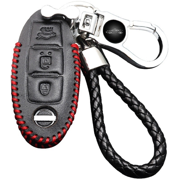 Bộ Bao Da Móc Khoá Cho Xe Hơi Nissan Xịn Full Box (11)