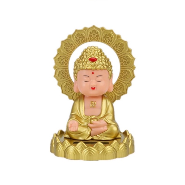 TƯỢNG PHẬT THÍCH CA GẬT ĐẦU DÙNG NĂNG LƯỢNG MT 12.5cm (12)