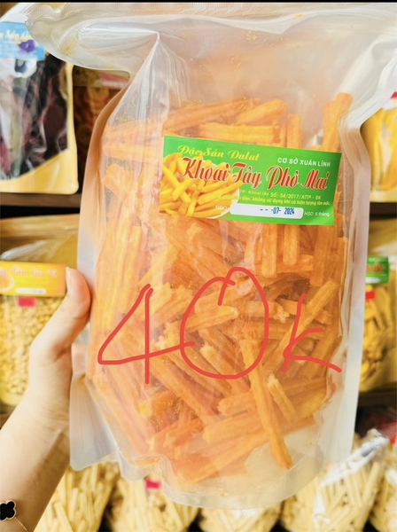 KHOAI TÂY SẤY PHÔ MAI ĐL
