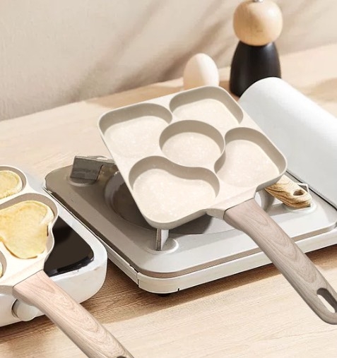 CHẢO CHỐNG DÍNH 5 NGĂN XỊN CÁN GỖ (14)