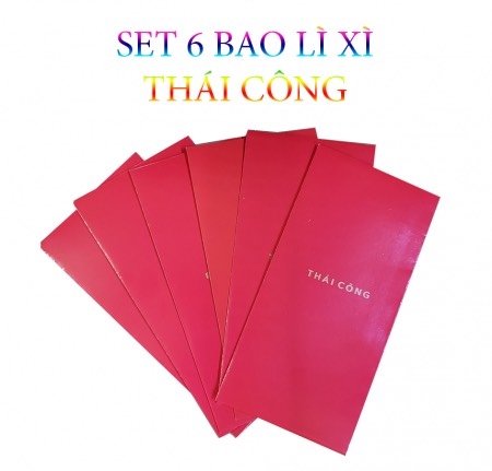 Combo 6 Bao Lì Xì Thái Công Hot Trend (2)