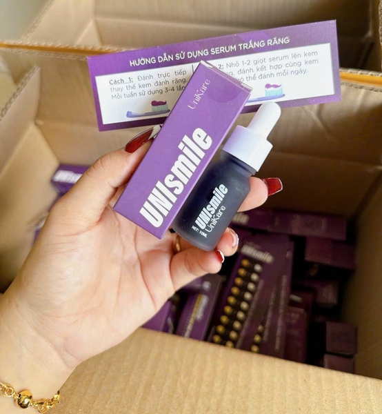 SERUM TRẮNG RĂNG UNI TÍM (7) '
