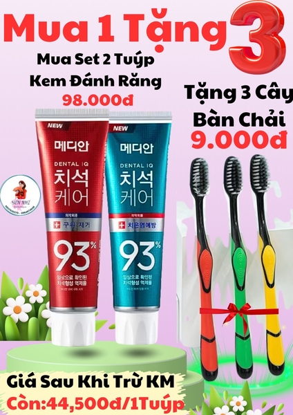 KEM ĐÁNH RĂNG HÀN QUỐC 93 , TRẮNG RĂNG (4)
