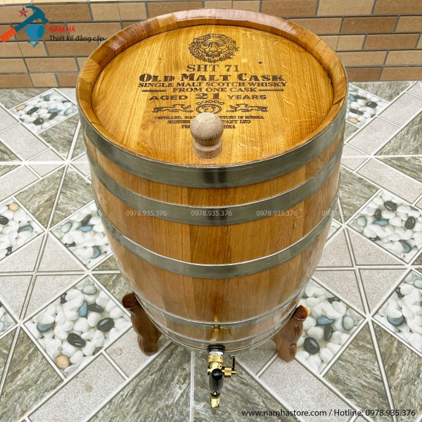 thung ruou go soi 340 lit