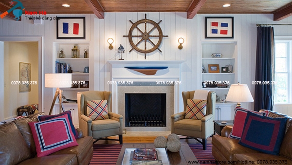 banh lai tau thuy trang tri tai nha