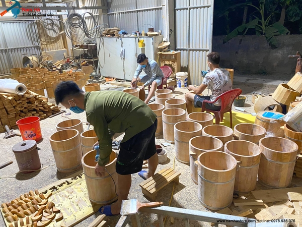 xuong san xuat banh lai tau