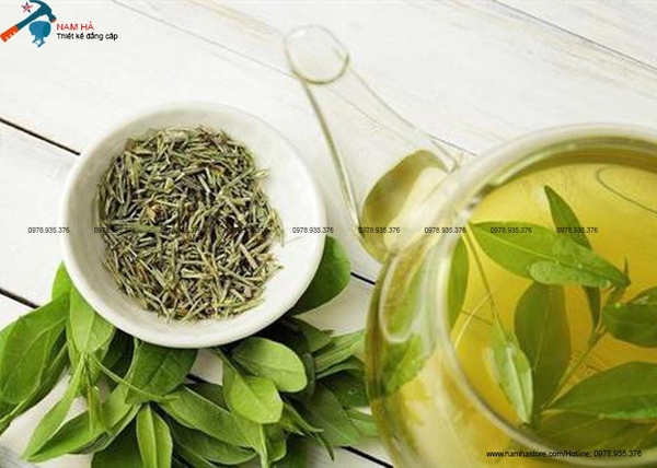 la tra xanh xong hoi