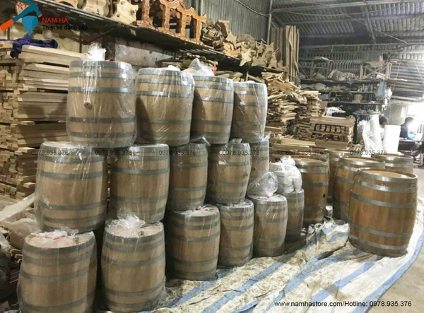 thung ruou go soi 330 lit