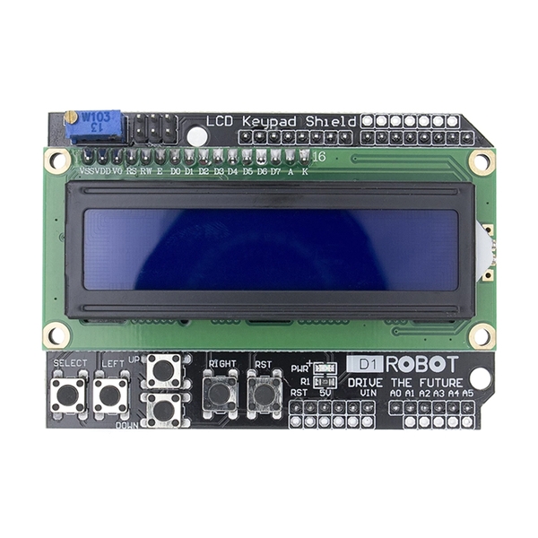 LCD 1602 Keypad Shield