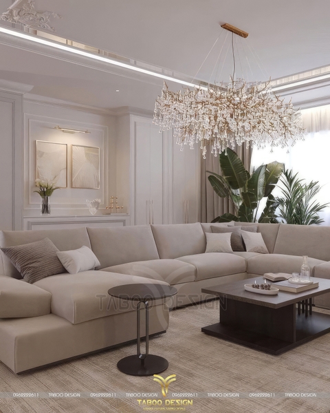 Ấn tượng trước mẫu nội thất biệt thự Sang trọng - Tinh tế NT2853