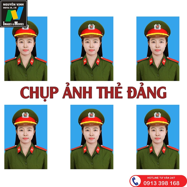 Chụp Ảnh Thẻ Đảng