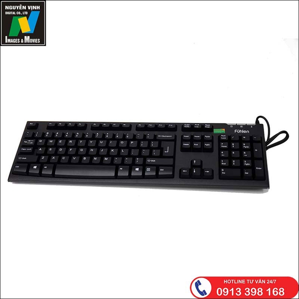 Bàn Phím Cơ Fuhlen Màu Đen