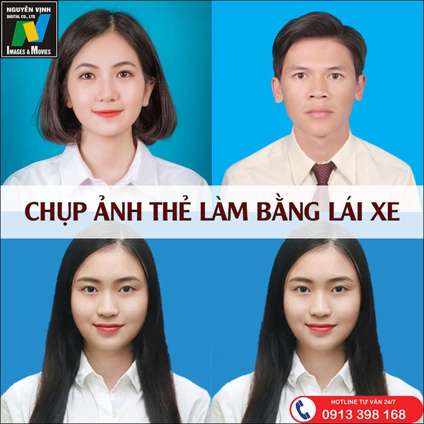 Chụp Ảnh Thi Bằng Lái Xe