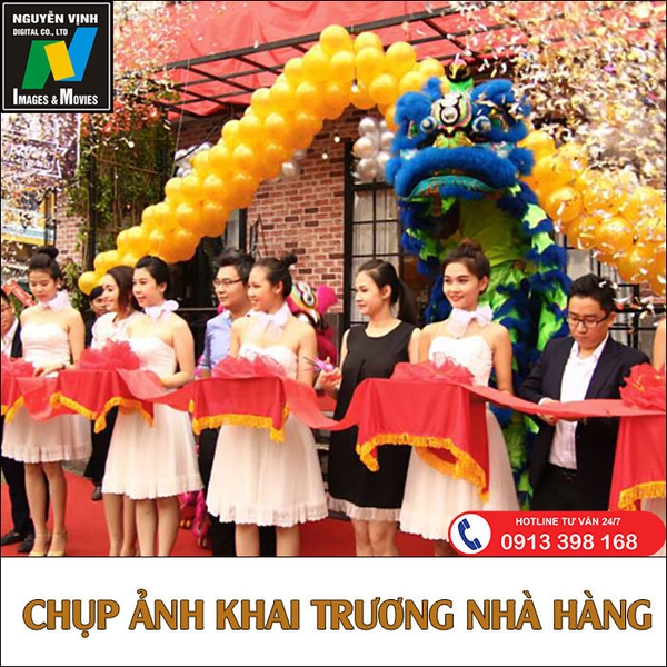 Chụp Ảnh Khai Trương Nhà Hàng