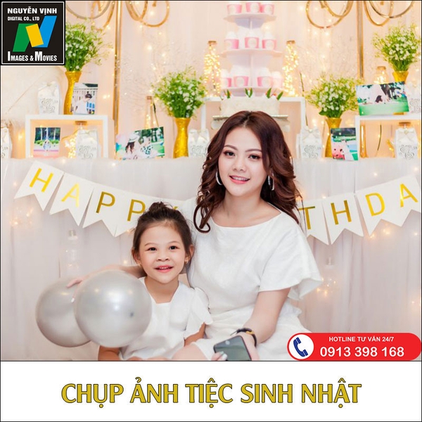 Chụp Ảnh Tiệc Sinh Nhật