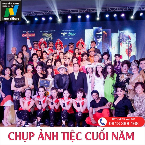 Chụp Ảnh Tiệc Tổng Kết Cuối Năm