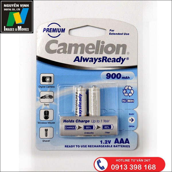 Pin Sạc AAA Camelion