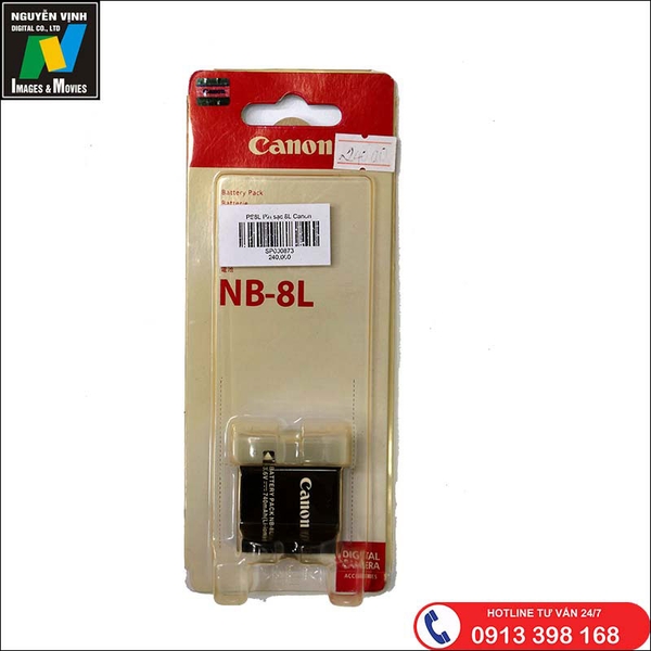 Pin Sạc Canon NB - 8L