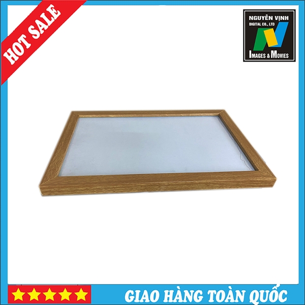 Khung ảnh cỡ 18x24 mã 2X2 VÂN GỖ