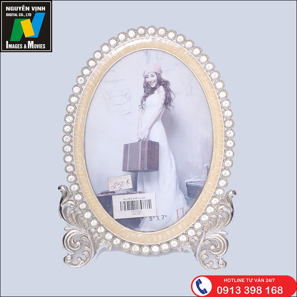 Khung Ảnh Lưu Niệm Hình Bầu Dục