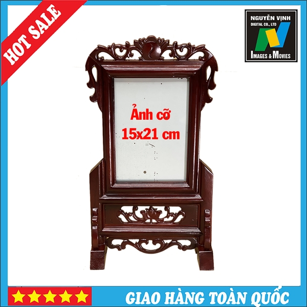 KHUNG THỜ CỠ 15X21 ĐƠN