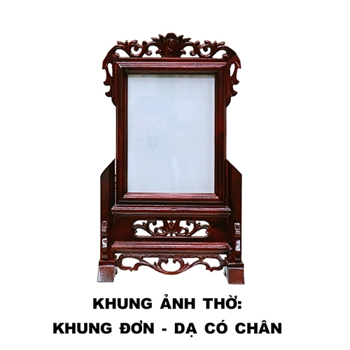 KHUNG THỜ CỠ 20X25 ĐƠN