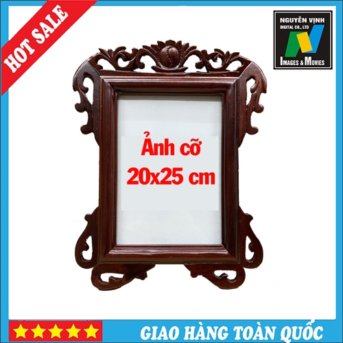 KHUNG THỜ CỠ 20X25 ĐƠN