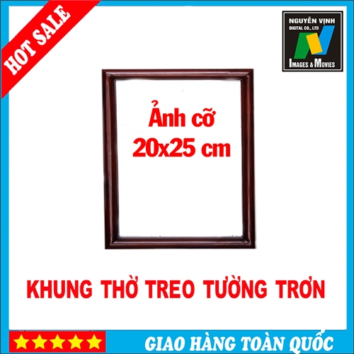 KHUNG THỜ CỠ 20X25 ĐƠN