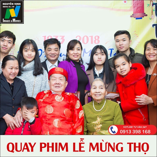 Quay phim Lễ Mừng Thọ