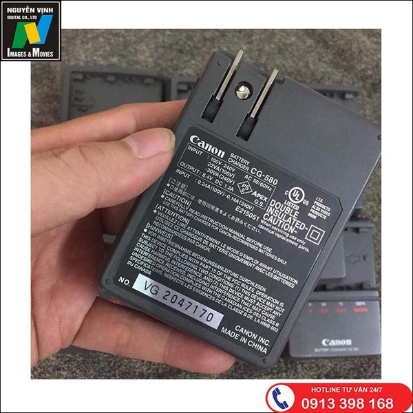 Sạc Pin Máy Ảnh Canon CG-580