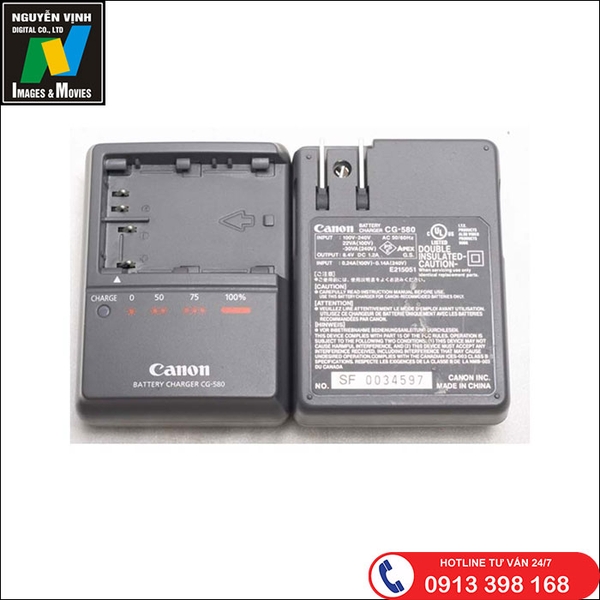 Sạc Pin Máy Ảnh Canon CG-580