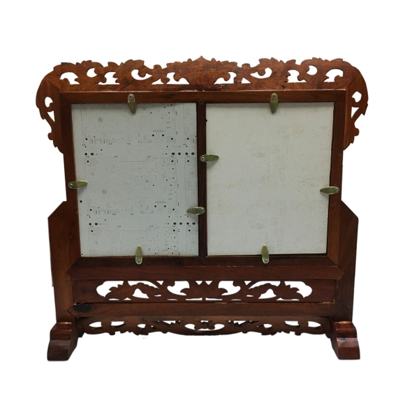 Khung Ảnh Thờ Bằng Gỗ Hương Đôi Dạ Treo Tường Cỡ 18x24cm Họa Tiết Hoa Văn Độc Đáo Tại Nguyễn Vịnh Digital