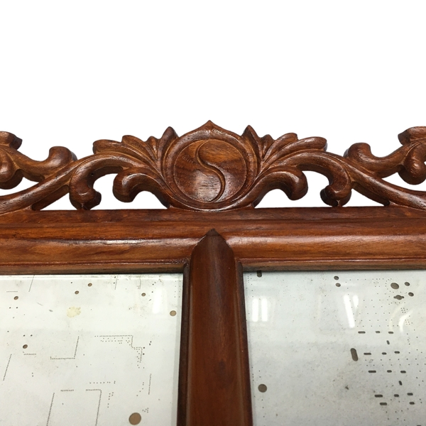 Khung Ảnh Thờ Bằng Gỗ Hương Đôi Dạ Treo Tường Cỡ 18x24cm Họa Tiết Hoa Văn Độc Đáo Tại Nguyễn Vịnh Digital