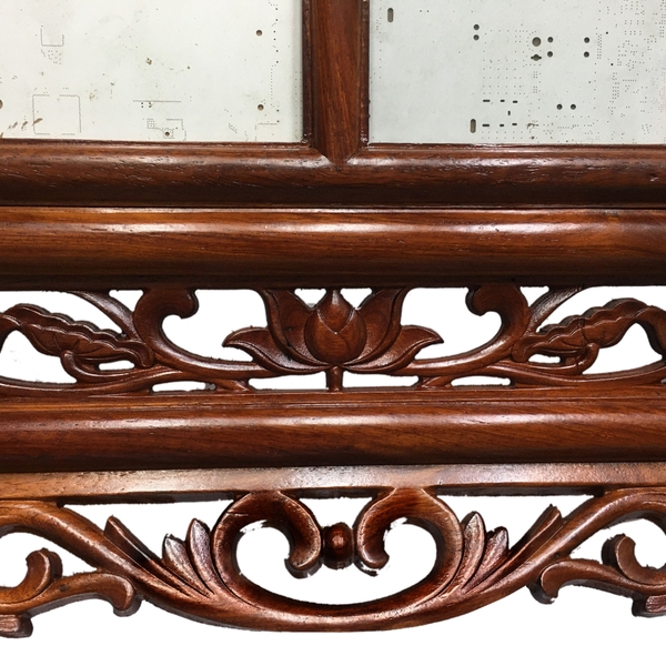 Khung Ảnh Thờ Bằng Gỗ Hương Đôi Dạ Treo Tường Cỡ 20x25cm Họa Tiết Hoa Văn Độc Đáo Tại Nguyễn Vịnh Digital