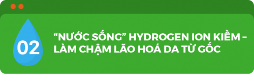 Nước sống hydrogen ion kiềm bảo vệ da hiệu quả, được bác sĩ khuyên dùng