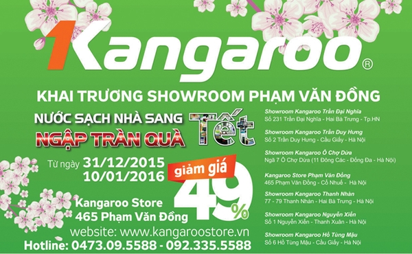 Mừng khai trương - Nước sạch nhà sang, ngập tràn quà tết