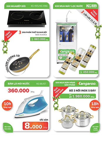 KangarooStore khuyến mại tưng bừng NGÀY PHỤ NỮ VIỆT NAM 8/3