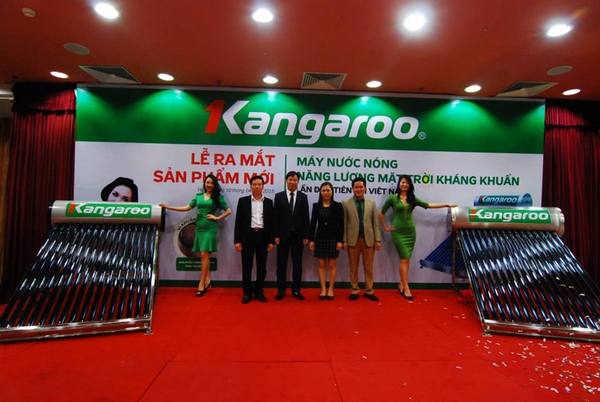 Ấn tượng lễ ra mắt máy năng lượng mặt trời Kangaroo kháng khuẩn