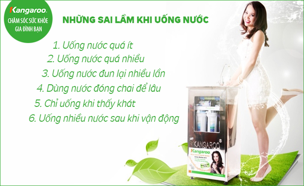 Chất lượng nước qua máy lọc kangaroo