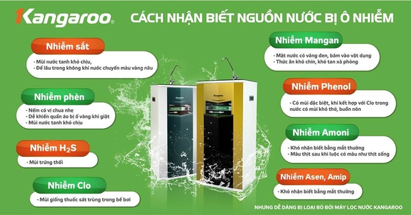 Làm thế nào để nhận biết nguồn nước bị ô nhiễm?