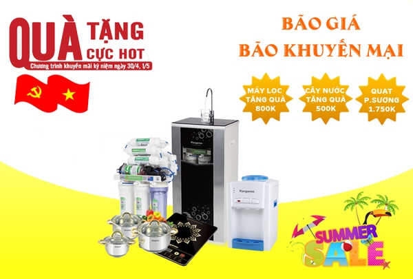 Khuyến mại sốc mừng ngày giải phóng 30/04/2018
